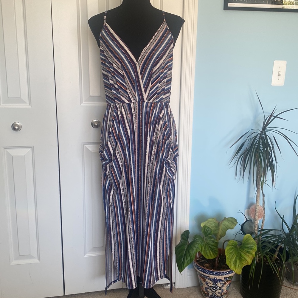 Bcbgeneration Medium Patterned Long Midi/Maxi Dre… - image 1